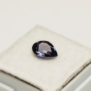 Purple-sapphire natural gemstone